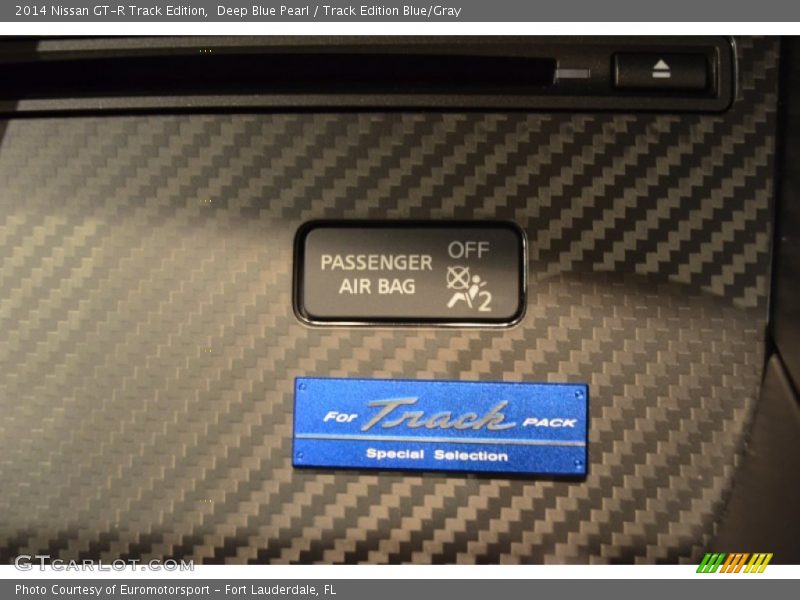 Deep Blue Pearl / Track Edition Blue/Gray 2014 Nissan GT-R Track Edition