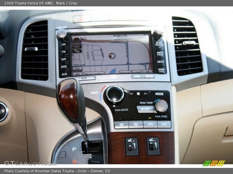 Black / Gray 2009 Toyota Venza V6 AWD