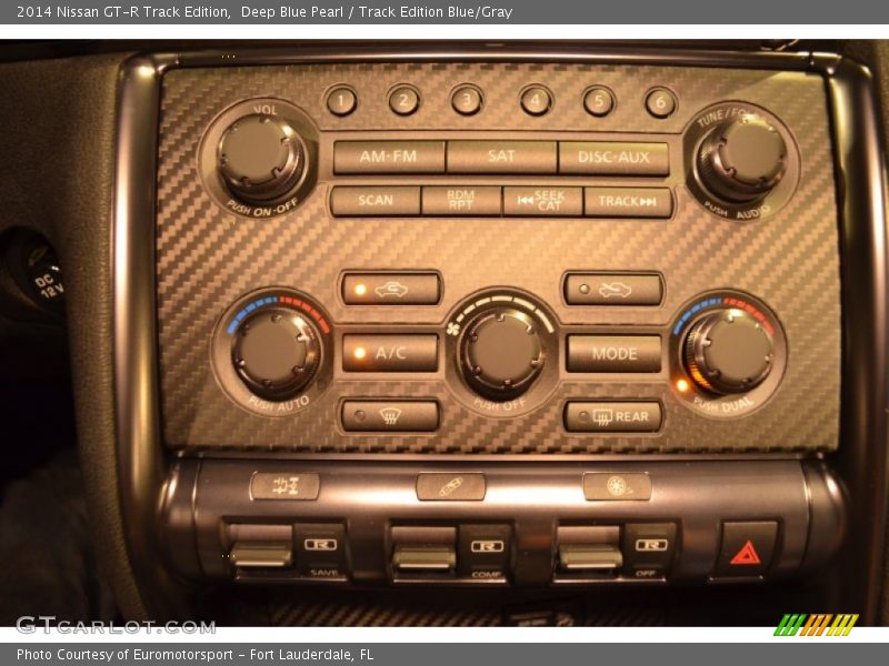 Deep Blue Pearl / Track Edition Blue/Gray 2014 Nissan GT-R Track Edition