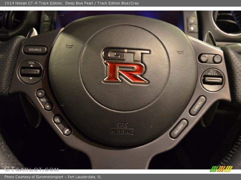 Deep Blue Pearl / Track Edition Blue/Gray 2014 Nissan GT-R Track Edition
