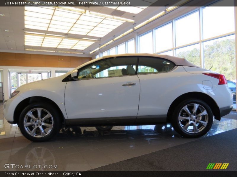 Pearl White / Cashmere/Beige 2014 Nissan Murano CrossCabriolet AWD