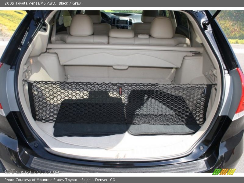 Black / Gray 2009 Toyota Venza V6 AWD