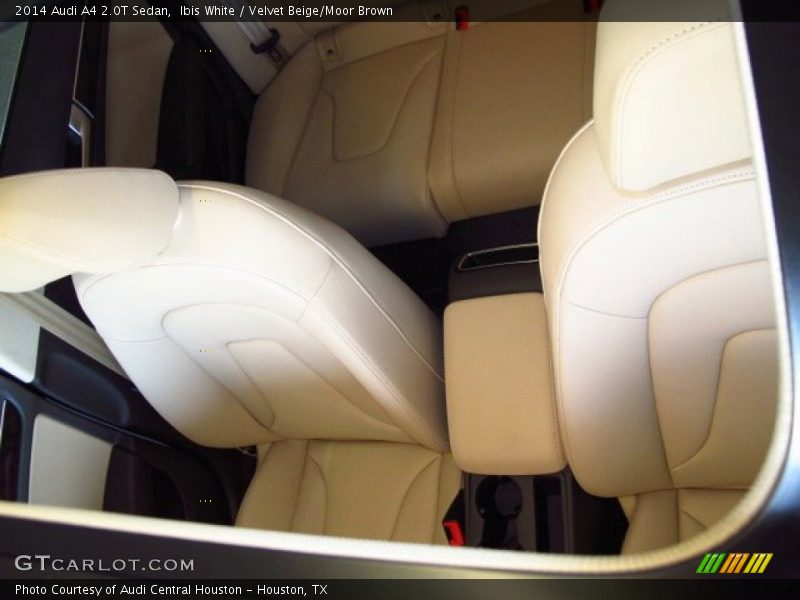 Ibis White / Velvet Beige/Moor Brown 2014 Audi A4 2.0T Sedan