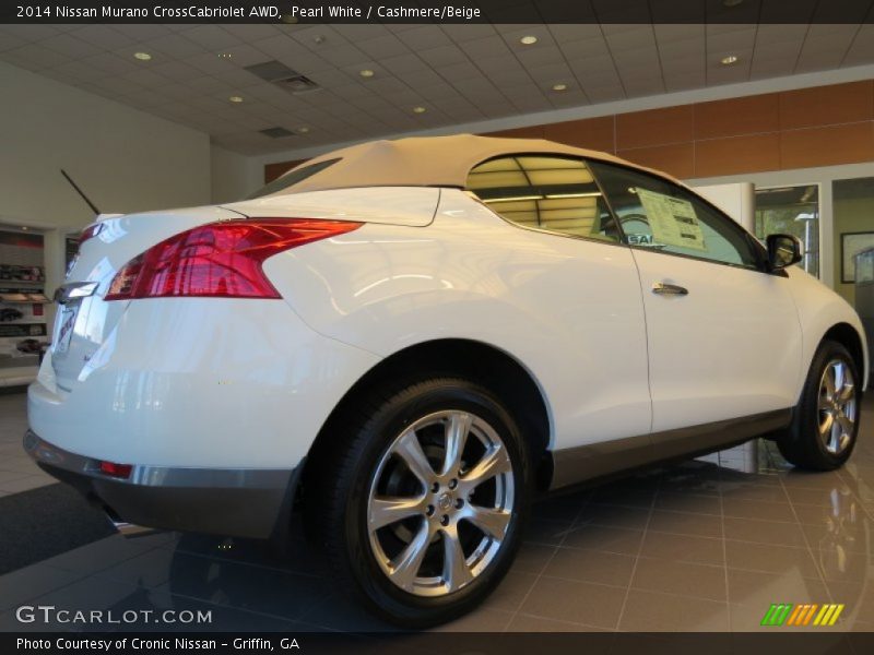 Pearl White / Cashmere/Beige 2014 Nissan Murano CrossCabriolet AWD