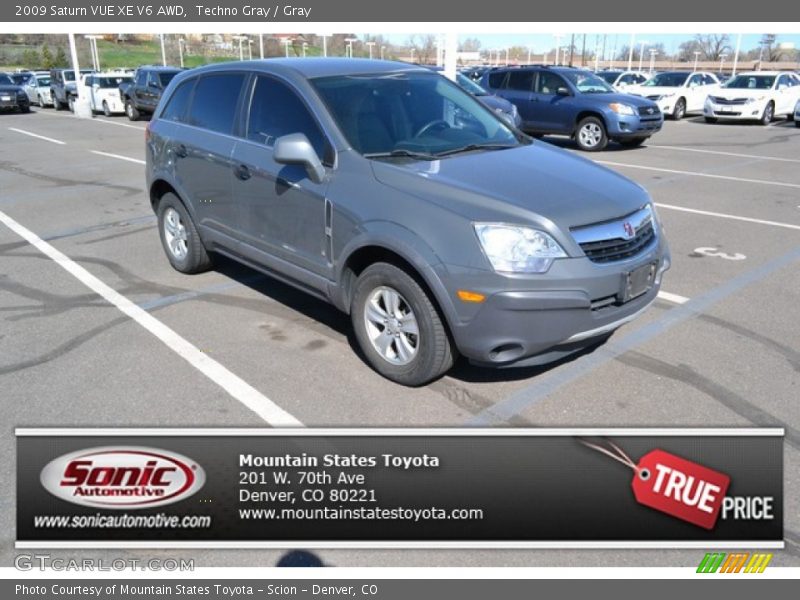 Techno Gray / Gray 2009 Saturn VUE XE V6 AWD