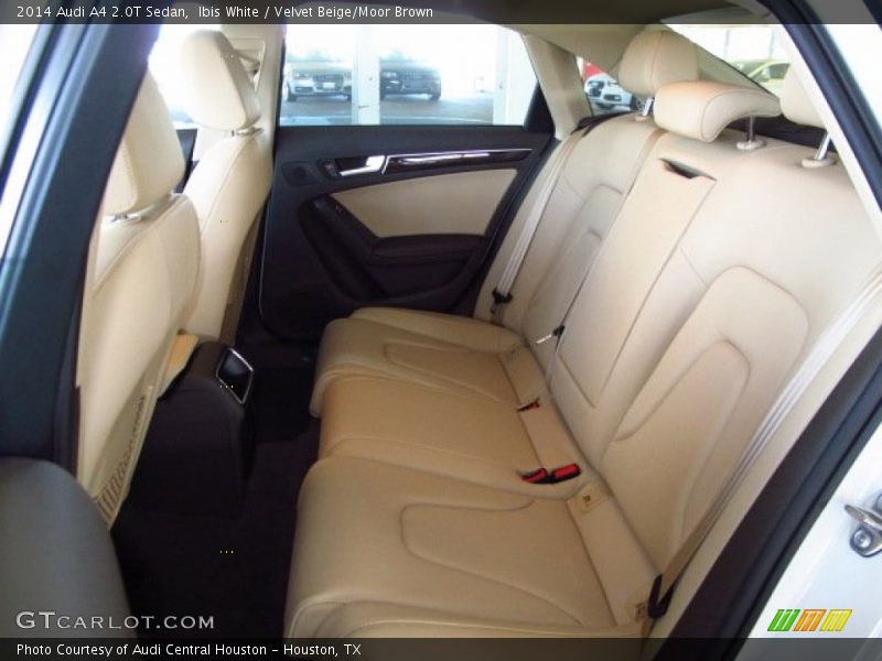 Ibis White / Velvet Beige/Moor Brown 2014 Audi A4 2.0T Sedan