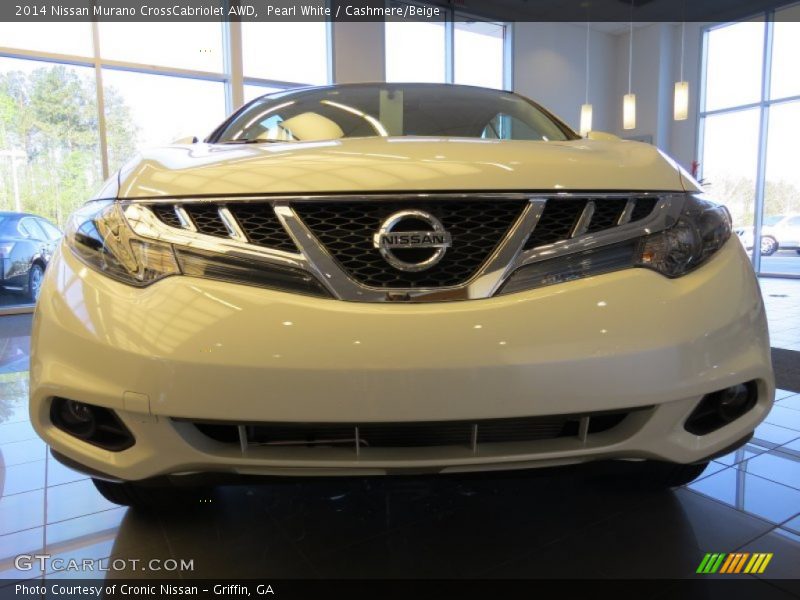 Pearl White / Cashmere/Beige 2014 Nissan Murano CrossCabriolet AWD