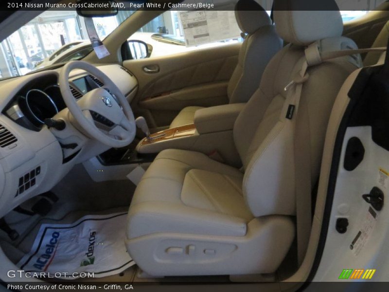 Pearl White / Cashmere/Beige 2014 Nissan Murano CrossCabriolet AWD
