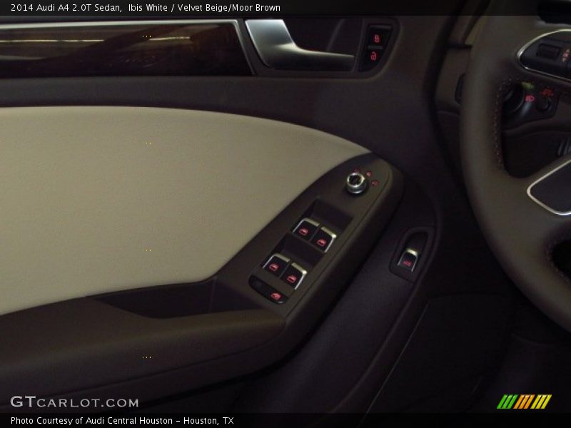 Ibis White / Velvet Beige/Moor Brown 2014 Audi A4 2.0T Sedan