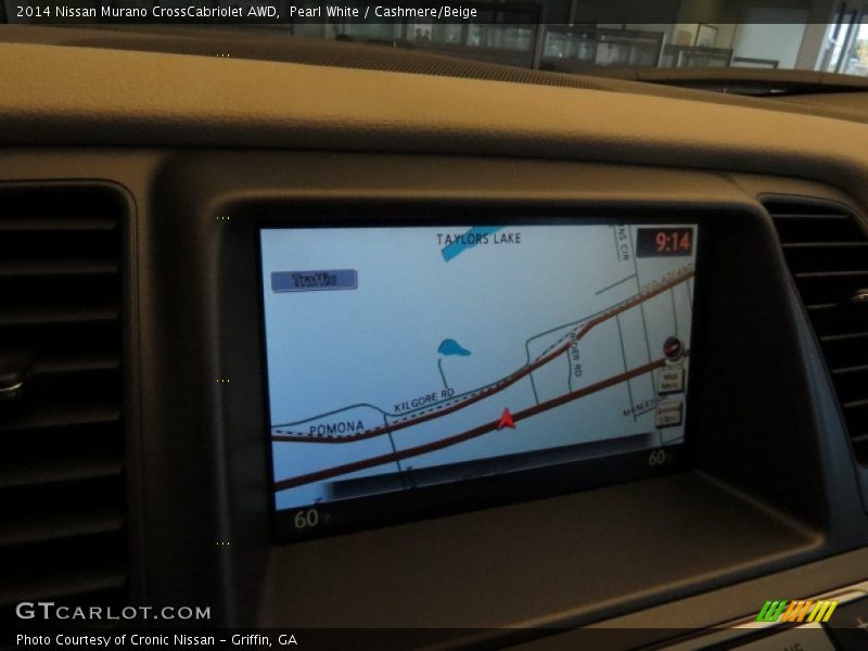 Navigation of 2014 Murano CrossCabriolet AWD