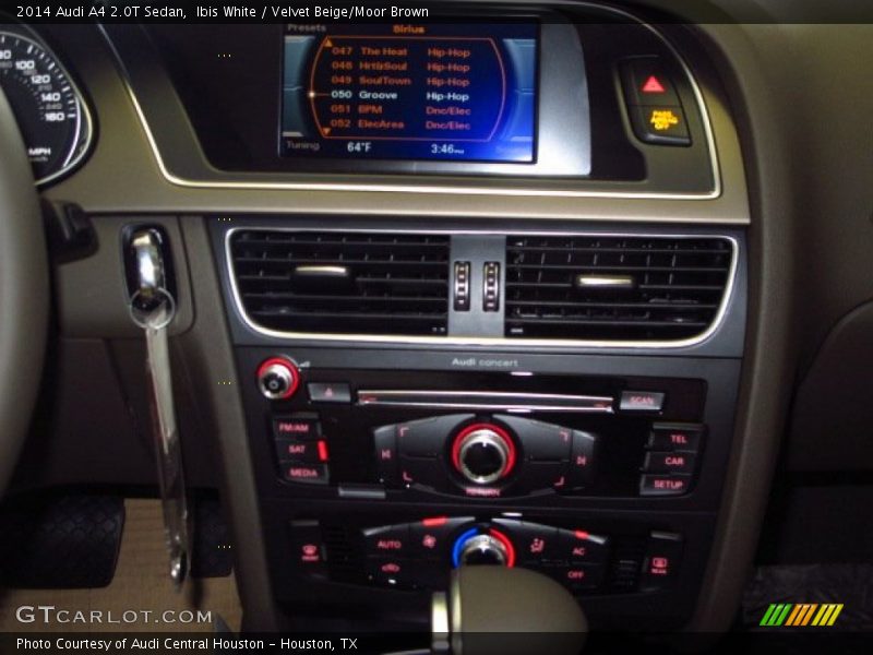 Ibis White / Velvet Beige/Moor Brown 2014 Audi A4 2.0T Sedan