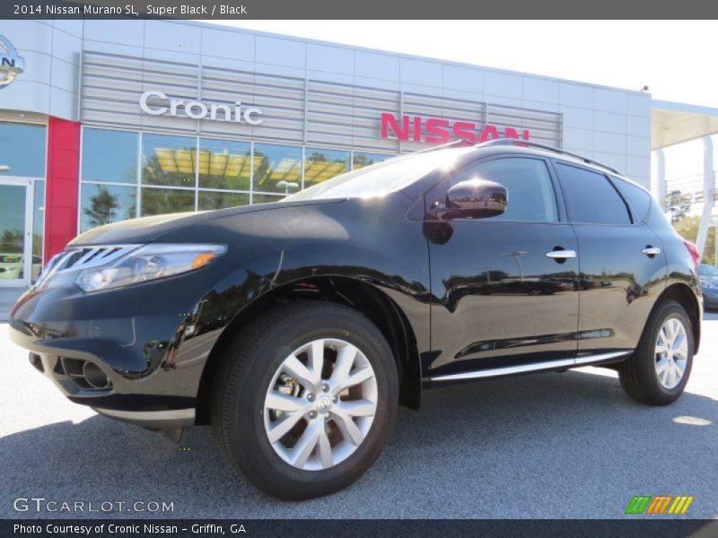 Super Black / Black 2014 Nissan Murano SL