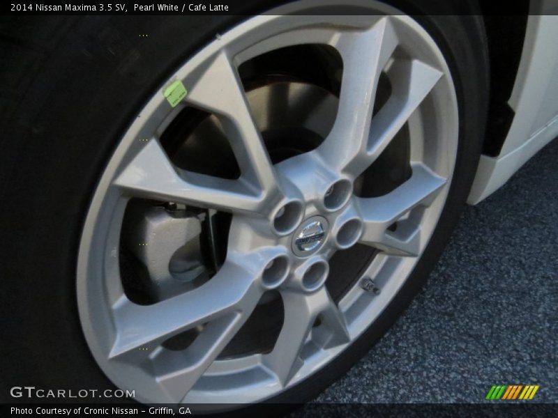 Pearl White / Cafe Latte 2014 Nissan Maxima 3.5 SV