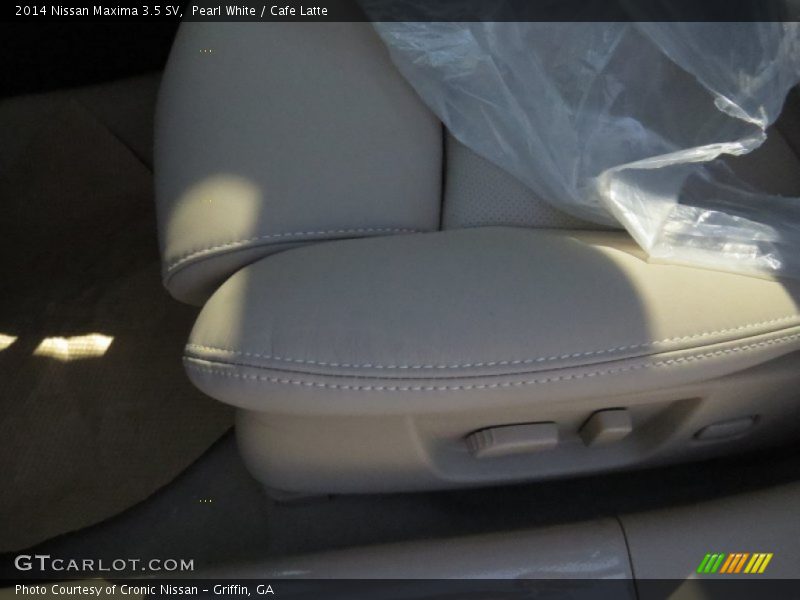 Pearl White / Cafe Latte 2014 Nissan Maxima 3.5 SV