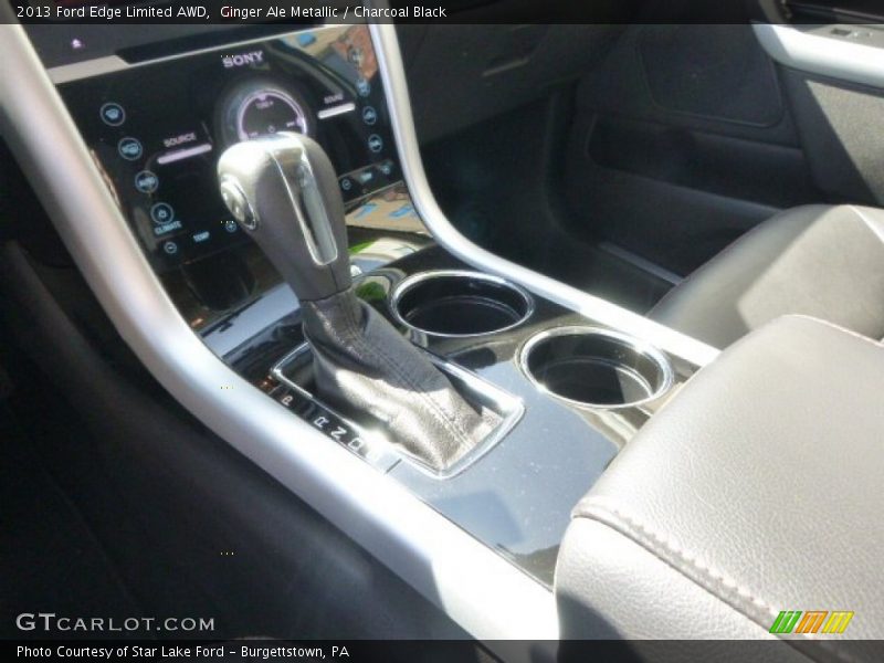 Ginger Ale Metallic / Charcoal Black 2013 Ford Edge Limited AWD