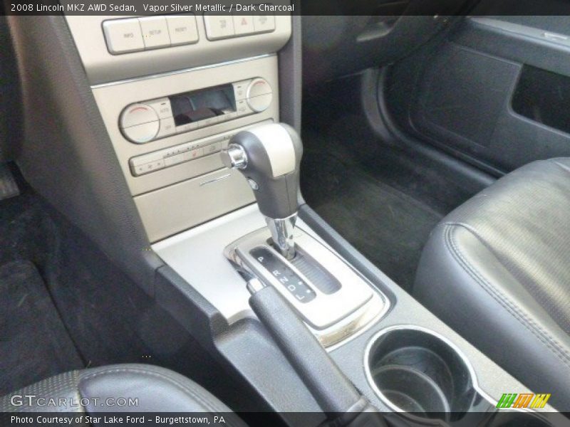 Vapor Silver Metallic / Dark Charcoal 2008 Lincoln MKZ AWD Sedan