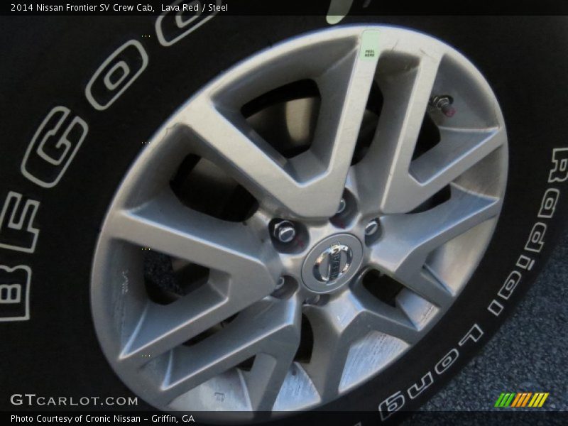 Lava Red / Steel 2014 Nissan Frontier SV Crew Cab
