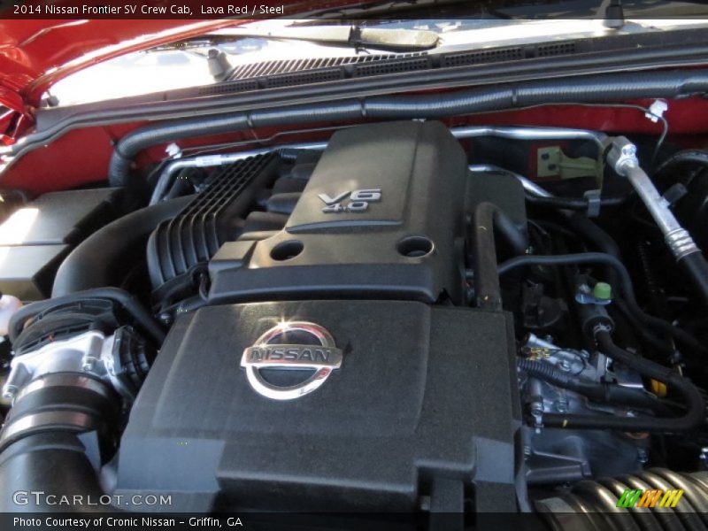 Lava Red / Steel 2014 Nissan Frontier SV Crew Cab