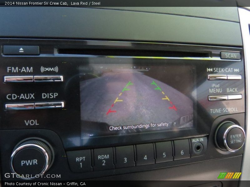 Lava Red / Steel 2014 Nissan Frontier SV Crew Cab