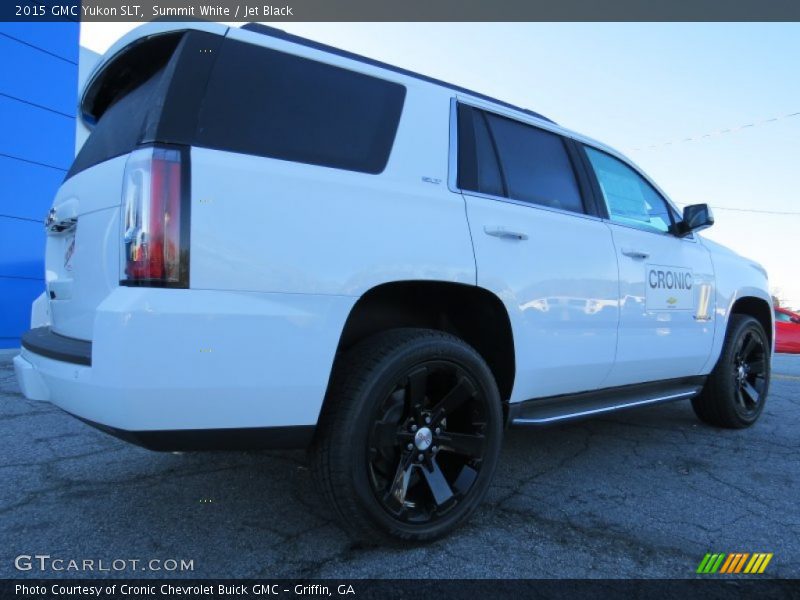 Summit White / Jet Black 2015 GMC Yukon SLT