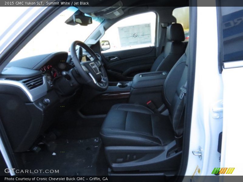 Summit White / Jet Black 2015 GMC Yukon SLT