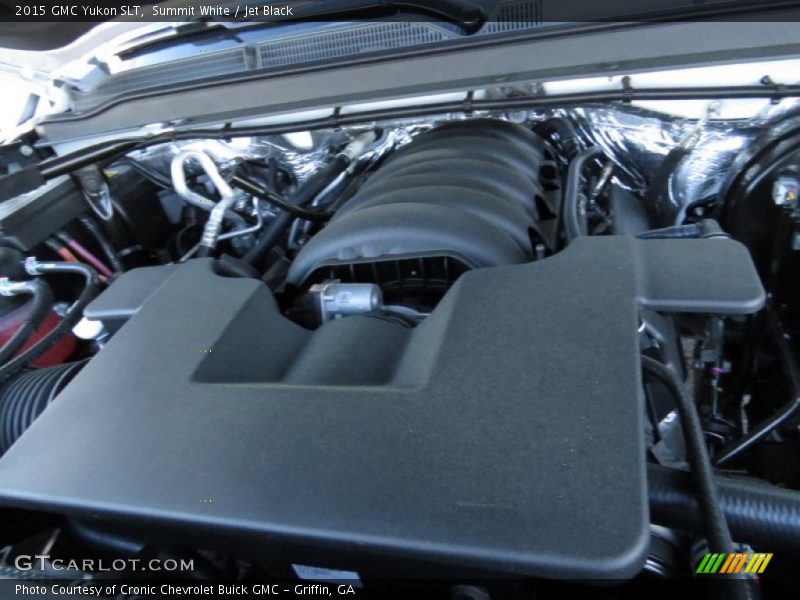 Summit White / Jet Black 2015 GMC Yukon SLT