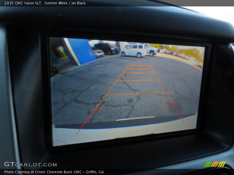 Summit White / Jet Black 2015 GMC Yukon SLT