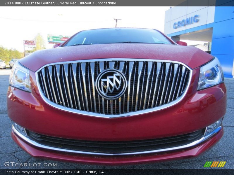 Crystal Red Tintcoat / Choccachino 2014 Buick LaCrosse Leather