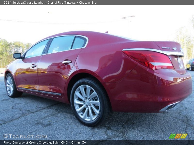 Crystal Red Tintcoat / Choccachino 2014 Buick LaCrosse Leather