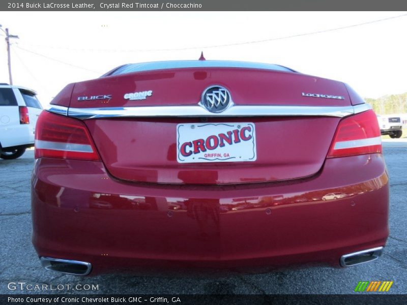 Crystal Red Tintcoat / Choccachino 2014 Buick LaCrosse Leather