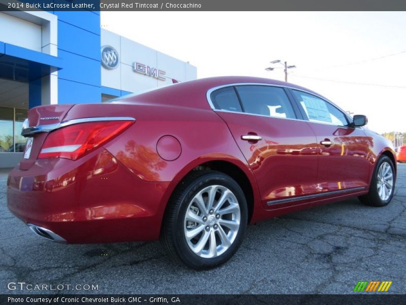 Crystal Red Tintcoat / Choccachino 2014 Buick LaCrosse Leather