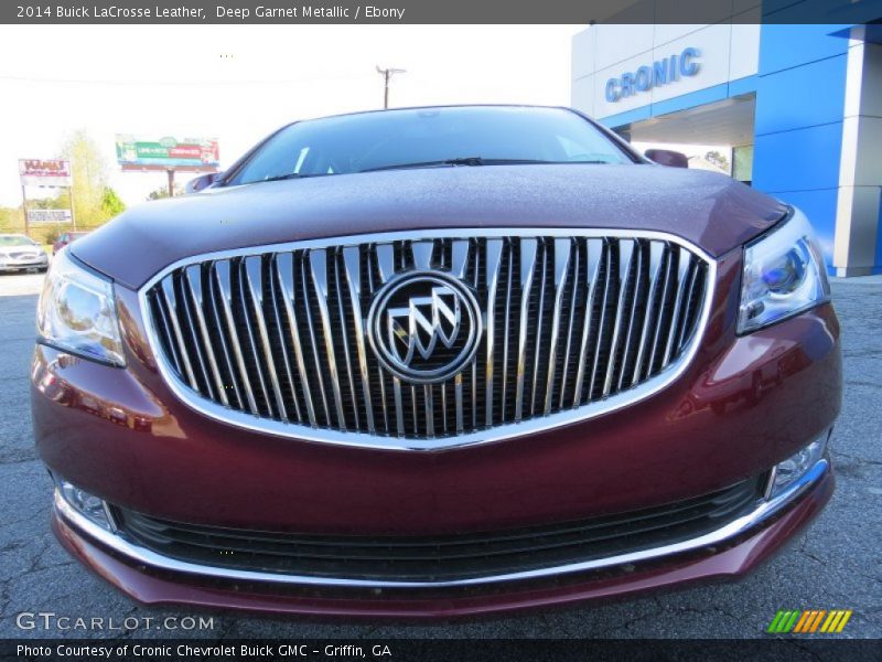 Deep Garnet Metallic / Ebony 2014 Buick LaCrosse Leather