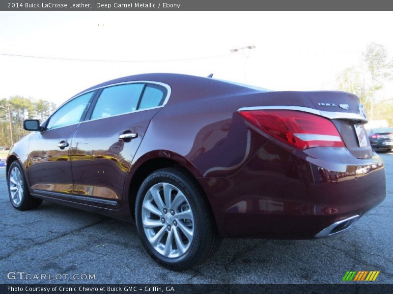 Deep Garnet Metallic / Ebony 2014 Buick LaCrosse Leather