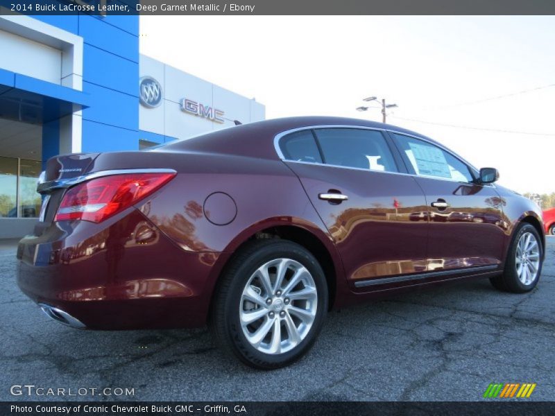 Deep Garnet Metallic / Ebony 2014 Buick LaCrosse Leather