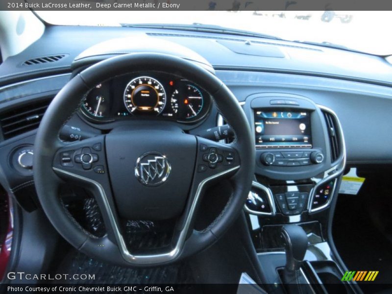 Deep Garnet Metallic / Ebony 2014 Buick LaCrosse Leather