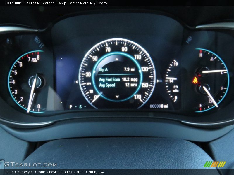 Deep Garnet Metallic / Ebony 2014 Buick LaCrosse Leather