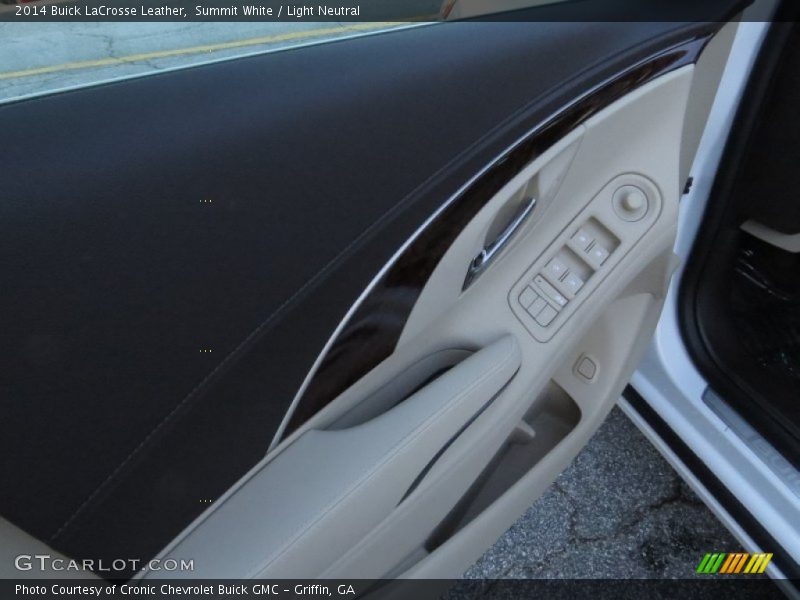 Summit White / Light Neutral 2014 Buick LaCrosse Leather
