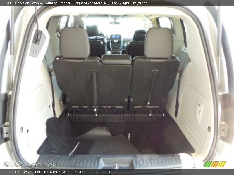 Bright Silver Metallic / Black/Light Graystone 2011 Chrysler Town & Country Limited
