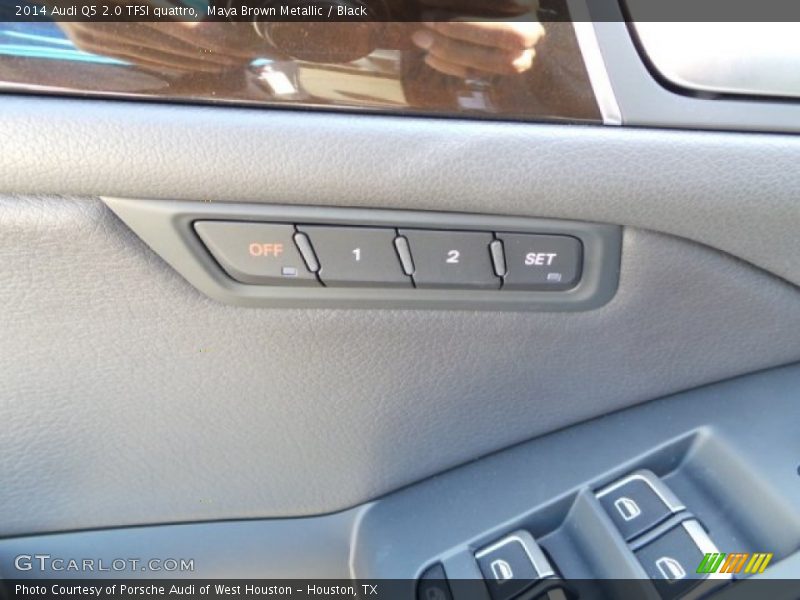 Maya Brown Metallic / Black 2014 Audi Q5 2.0 TFSI quattro