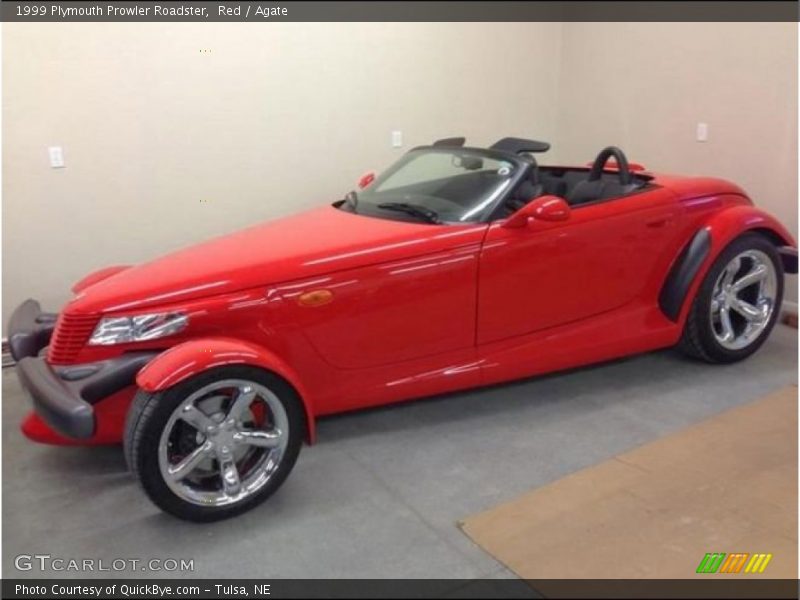 Red / Agate 1999 Plymouth Prowler Roadster