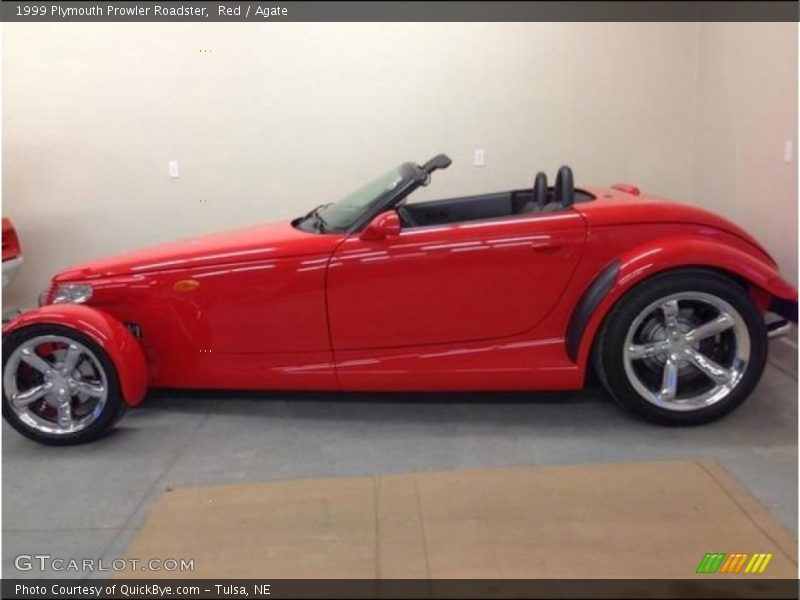 Red / Agate 1999 Plymouth Prowler Roadster