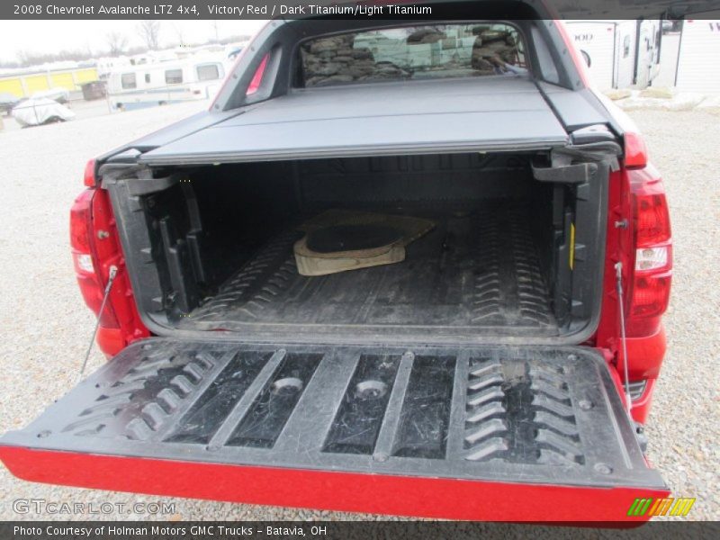 Victory Red / Dark Titanium/Light Titanium 2008 Chevrolet Avalanche LTZ 4x4