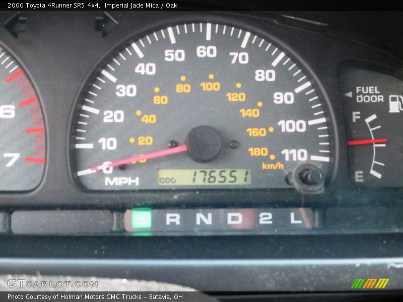 Imperial Jade Mica / Oak 2000 Toyota 4Runner SR5 4x4