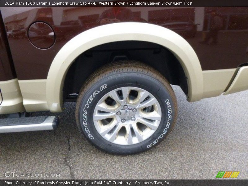 Western Brown / Longhorn Canyon Brown/Light Frost 2014 Ram 1500 Laramie Longhorn Crew Cab 4x4