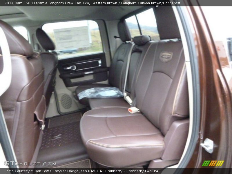 Western Brown / Longhorn Canyon Brown/Light Frost 2014 Ram 1500 Laramie Longhorn Crew Cab 4x4