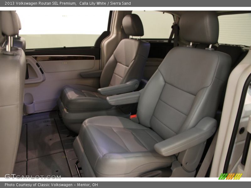 Rear Seat of 2013 Routan SEL Premium
