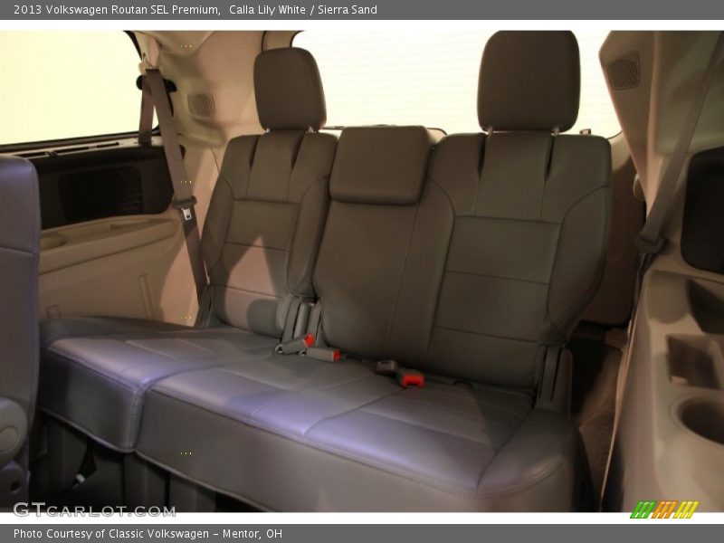 Rear Seat of 2013 Routan SEL Premium