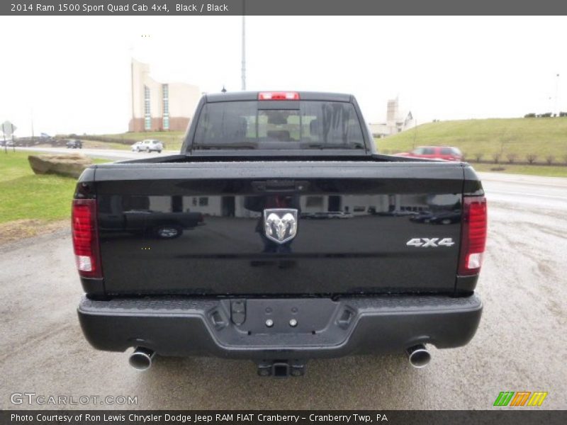 Black / Black 2014 Ram 1500 Sport Quad Cab 4x4