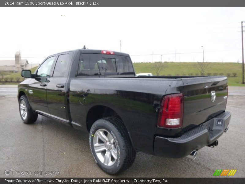 Black / Black 2014 Ram 1500 Sport Quad Cab 4x4