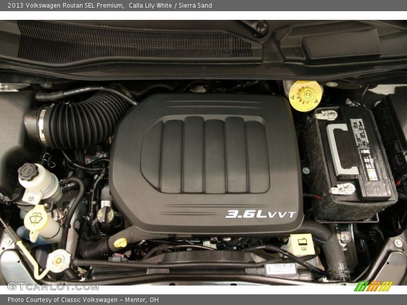  2013 Routan SEL Premium Engine - 3.6 Liter DOHC 24-Valve VVT V6